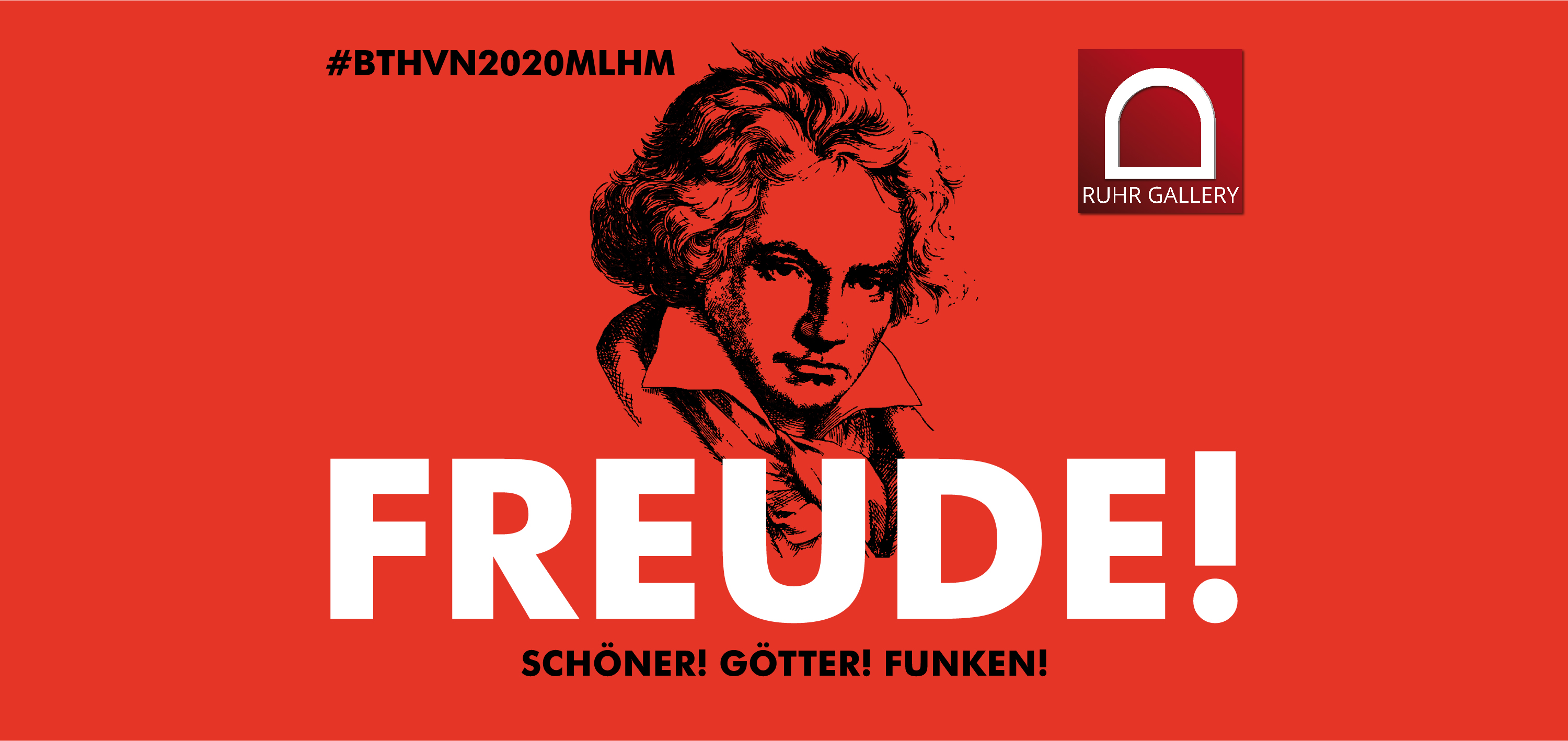 4-teiliges Logo für das Beethovenjahr 2020 in der Kunststadt Mülheim steht fest